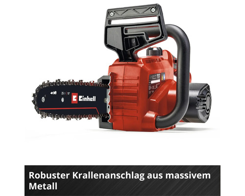 Einhell Kettensäge mit 25 Zentimeter Schwertlänge
