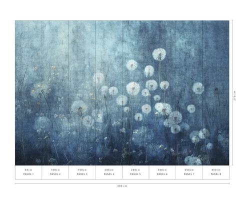 Fototapete mit Pusteblumenmuster