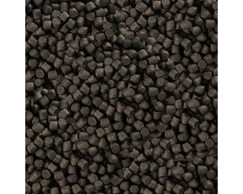Schwarzes Teichfutter für Fische