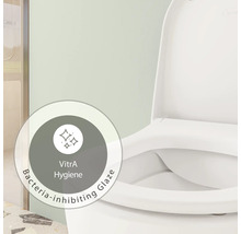 VitrA Hygiene Bakterien-hemmende Glasur auf einer Toilette