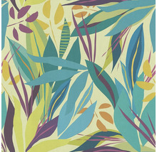 Tapete mit floralem Blätterdesign