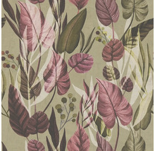 Tapete mit Blätter und Pflanzenmuster