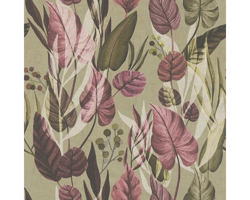 Tapete mit Blätter und Pflanzenmuster