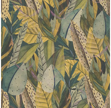 Tapete mit Blättermuster