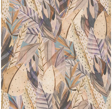 Tapete mit Federmuster