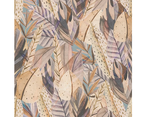 Tapete mit Federmuster