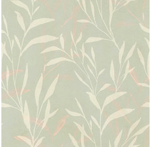 Tapete mit floralem Blattmuster