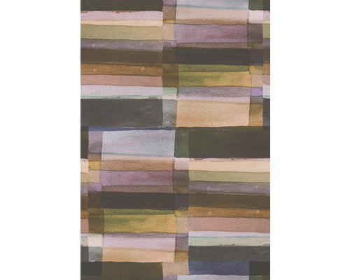 Tapete mit geometrischem Streifenmuster