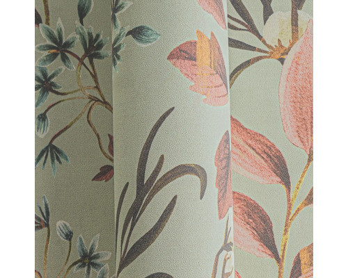 Tapetenrolle mit floralem Muster