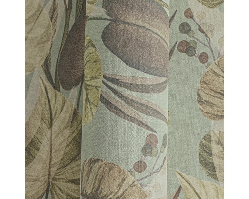 Tapetenrolle mit Blätter-Motiv