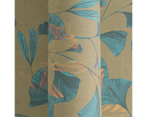 Rolle Vinyltapete mit Blattmuster