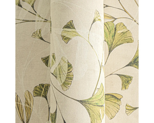 Tapete mit Ginkgo Blättern Muster