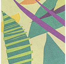 Detailansicht einer Tapete mit abstraktem Muster