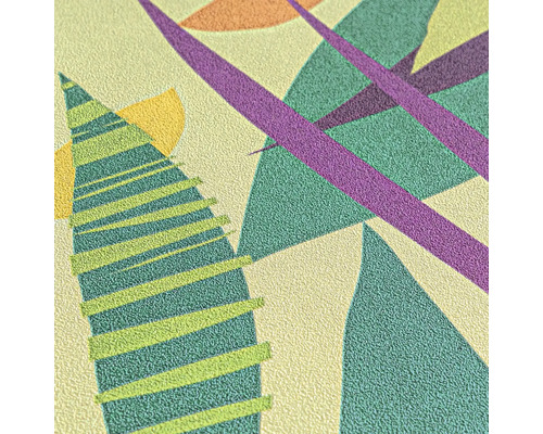 Detailansicht einer Tapete mit abstraktem Muster