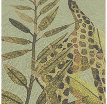 Tapete mit Giraffen- und Pflanzenmotiven