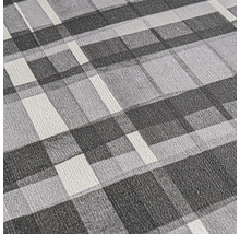 Nahaufnahme einer strukturierten Tapete mit geometrischem Muster