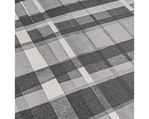 Nahaufnahme einer strukturierten Tapete mit geometrischem Muster