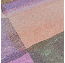 Nahaufnahme einer strukturierten Tapete mit geometrischem Muster