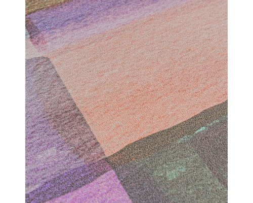 Nahaufnahme einer strukturierten Tapete mit geometrischem Muster