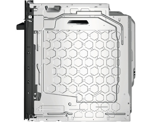 Geräterückseite mit sechseckigem Muster