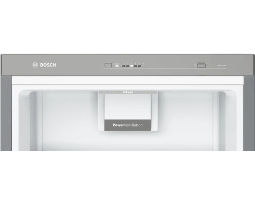 Innenraum eines Kühlschranks mit LED-Licht und PowerVentilation