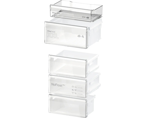 Kühlschrank Schubladen mit VitaFresh und NoFrost Funktion