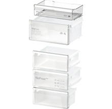 Verschiedene transparente Kühlschrank Schubladen für die Lagerung von Lebensmitteln