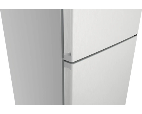 Detailansicht eines Kühlschranks mit zwei Türen