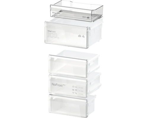 Kühlschrank Schubladen mit VitaFresh und NoFrost Funktion