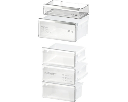 Kühlschrank Schubladen mit VitaFresh und NoFrost Funktion