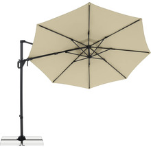 Freiarm-Sonnenschirm mit Ständerkreuz für den Garten oder die Terrasse
