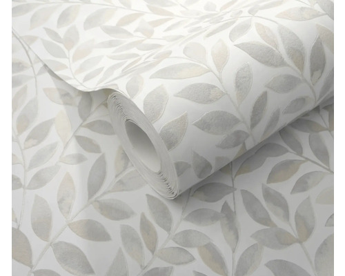 Tapetenrolle mit Blattmuster