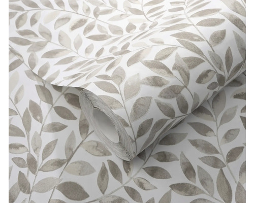 Tapetenrolle mit Blättermuster