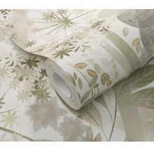 Tapetenrolle mit Pflanzenmuster
