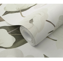 Tapetenrolle mit Blütenmuster