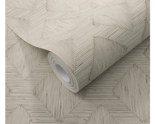 Tapetenrolle mit geometrischem Muster