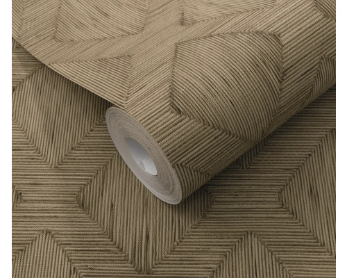 Rolle geometrische Tapete mit quadratischem Muster