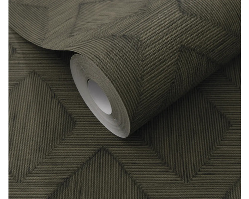 Tapetenrolle mit geometrischem Zickzackmuster