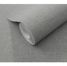 Rolle graue Tapete mit Textilmuster