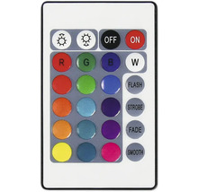 Fernbedienung für LED Beleuchtung mit Farbauswahl und verschiedenen Modi