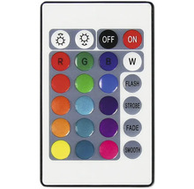 Fernbedienung für LED-Beleuchtung mit Farbauswahl und Lichteffekten