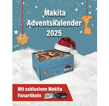 Makita Adventskalender 2025 mit exklusiven Makita Fanartikeln