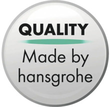 Qualitätssiegel Made by Hansgrohe