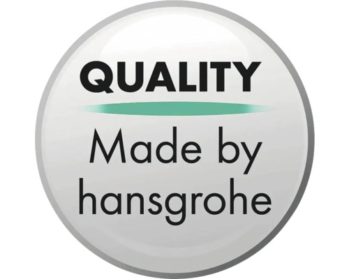 Qualitätssiegel Made by Hansgrohe