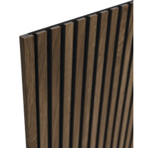 Holzpaneel mit Lamellen zur Wandgestaltung