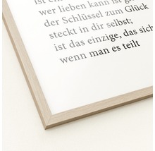 Gerahmtes Poster mit Sinnsprüchen