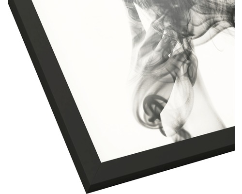 Gerahmtes Bild mit Rauchmotiv