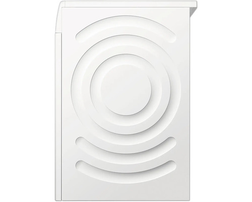 Waschmaschinentür mit konzentrischem Kreismuster