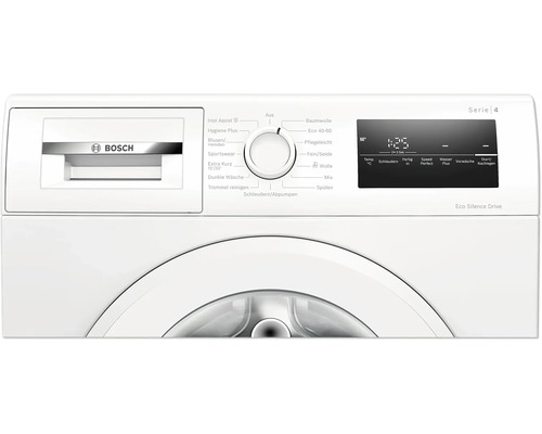 Bosch Waschmaschine, Bedienfeld mit Programmwähler und Display