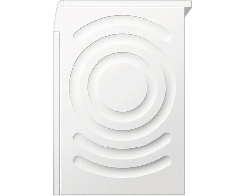 Waschmaschinentür mit konzentrischen Kreisen